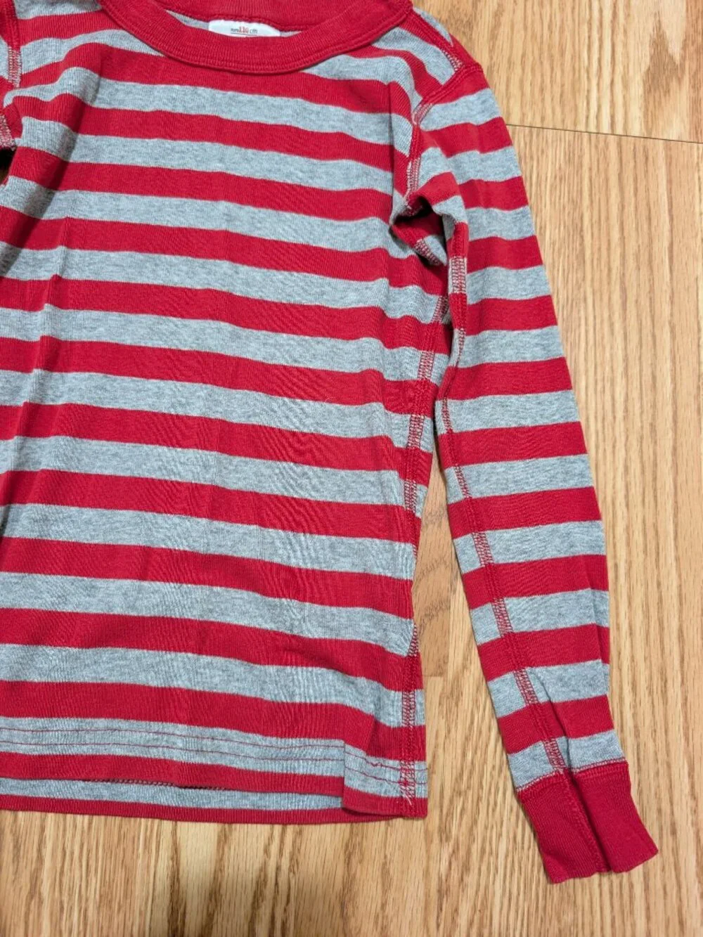 Hanna Andersson Long John Pajamas Gnomes Stripes 110 5 Organic Cotton
